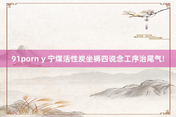 91porn y 宁煤活性炭坐褥四说念工序治尾气!