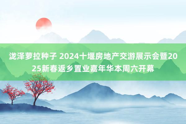 泷泽萝拉种子 2024十堰房地产交游展示会暨2025新春返乡置业嘉年华本周六开幕