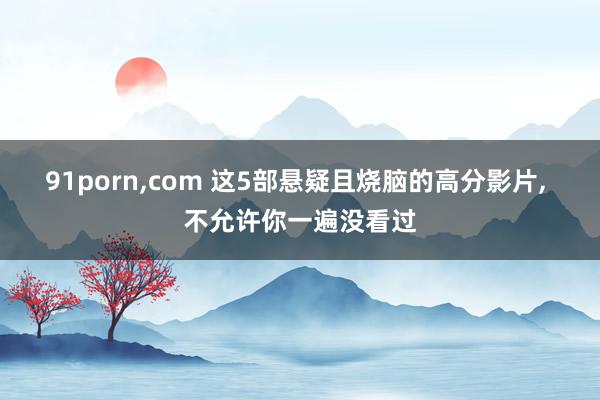 91porn，com 这5部悬疑且烧脑的高分影片， 不允许你一遍没看过